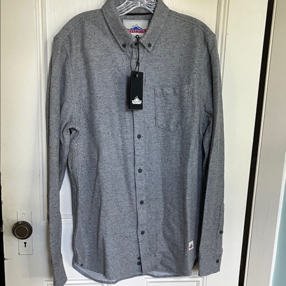 Penfield Charcoal Button-Down Shirt